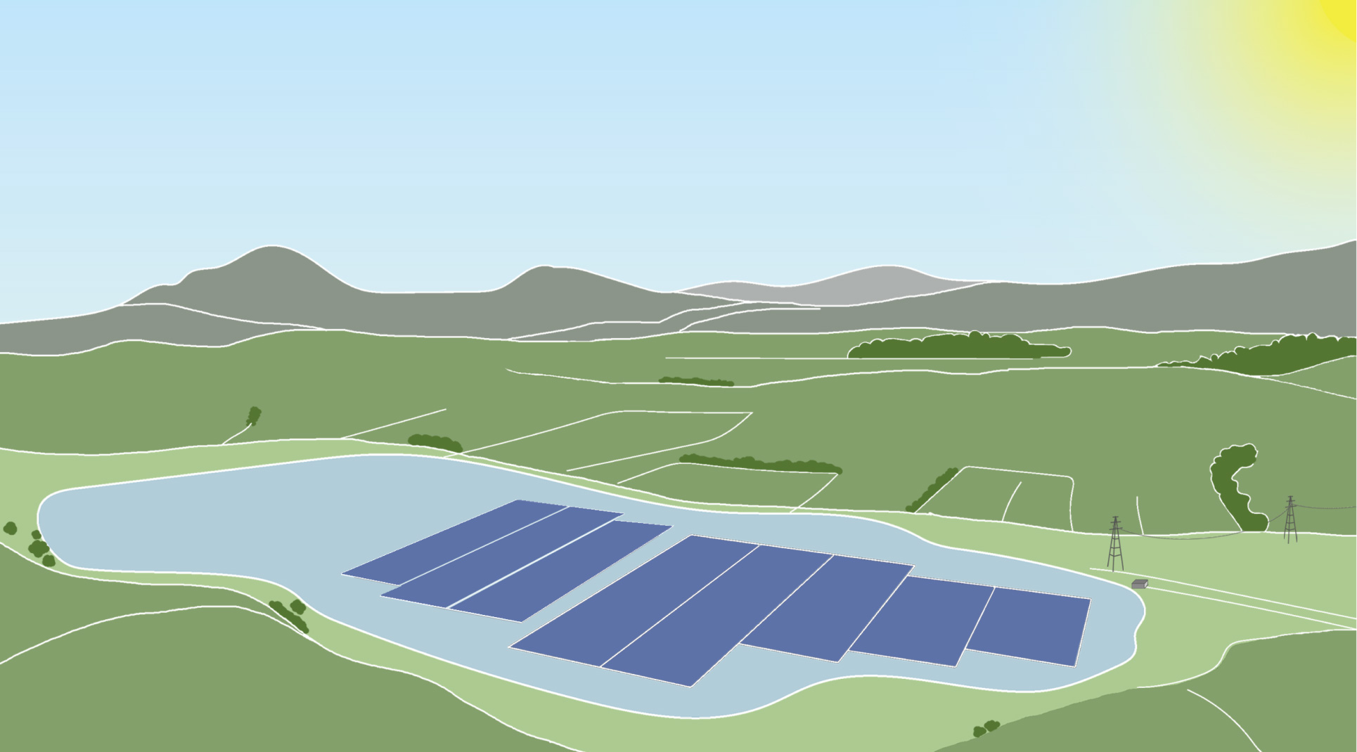 projet-solaire-flottant Projet solaire flottant JPee